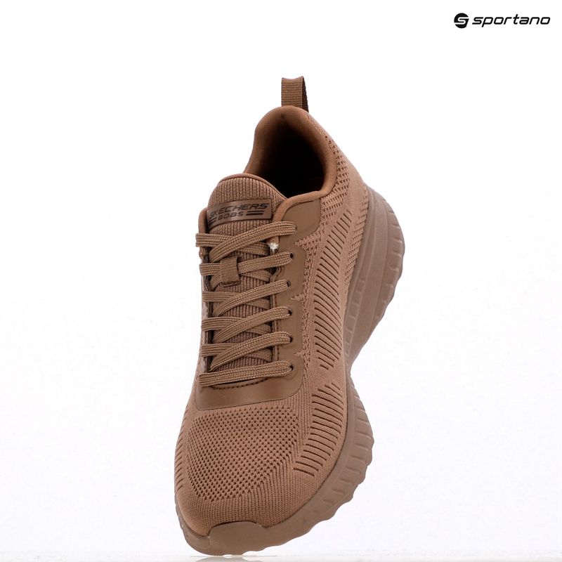 Buty damskie SKECHERS Bobs Squad Chaos Face Off pink 9