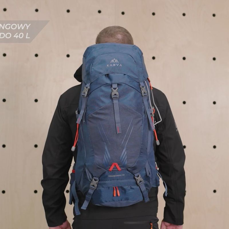 Plecak trekkingowy KADVA Vagabundo 40 l niebieski 32