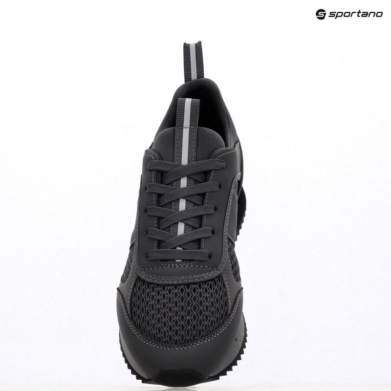 Buty EA7 Emporio Armani Black & White Laces asphalt grey/silv.g7 12