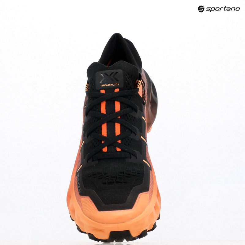 Buty do biegania + skarpety X-Bionic Terraskin X01 x black/dark peach/fresh peach 13