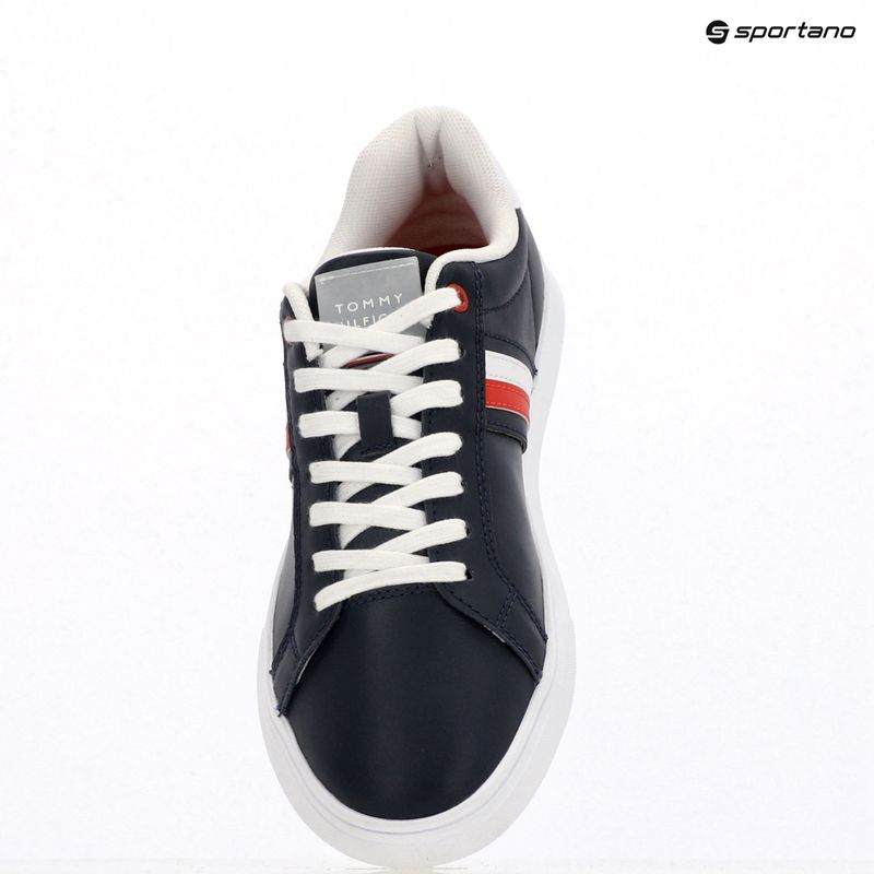 Buty męskie Tommy Hilfiger Essential Leather Cupsole desert sky 9