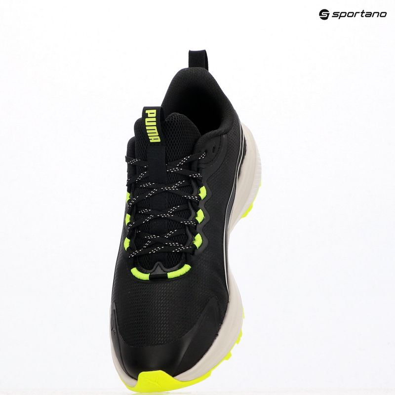 Buty do biegania PUMA Skyrocket Lite Trail puma black/feather gray/yellow alert 11