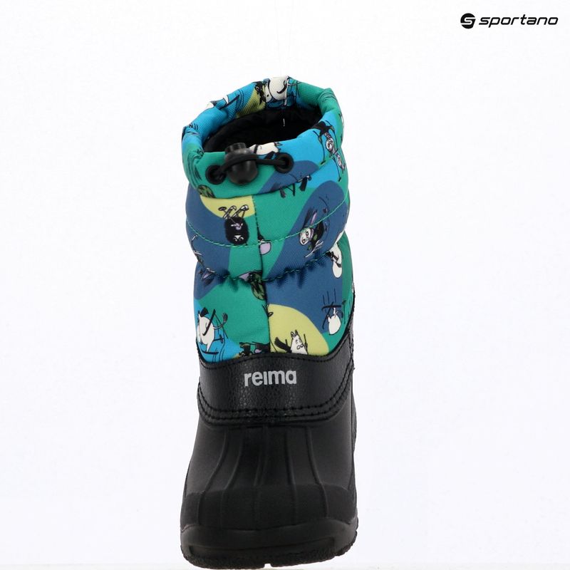 Śniegowce dziecięce Reima Moomin Nefar enchanted green 9