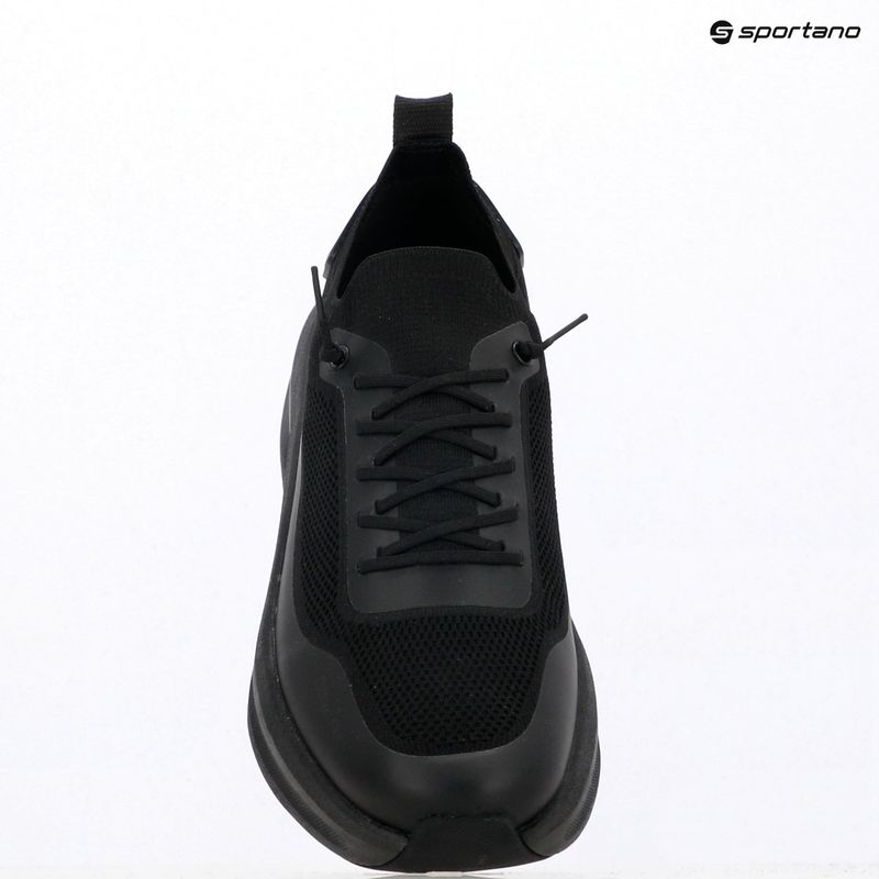Buty męskie Calvin Klein YM0YM01457 Chunky Runner Lace Up Sock Knit triple black 9