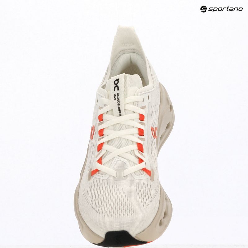 Buty do biegania damskie On Cloudsurfer Max ivory/salmon 9