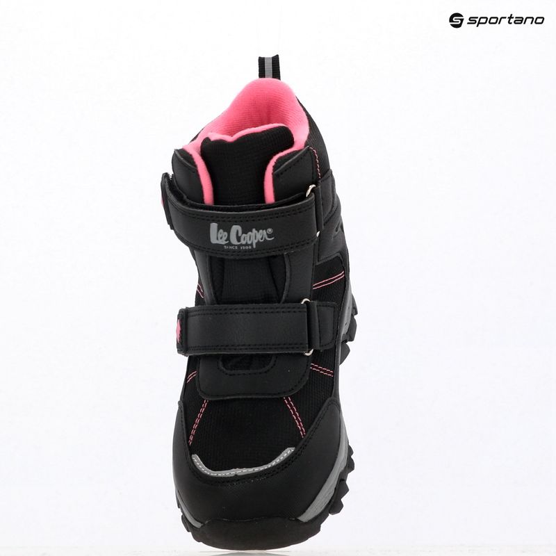 Śniegowce dziecięce Lee Cooper LCJ-25-01-3755K black/fuxia 9