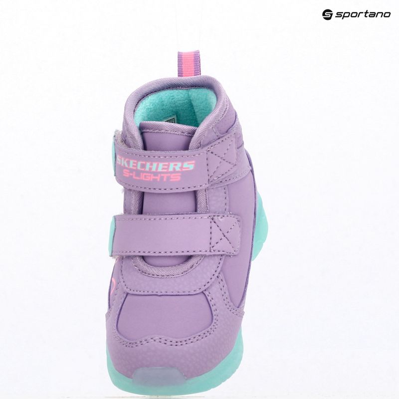 Buty dziecięce SKECHERS Illumi-Brights Polar Steppers lavender/multi 16