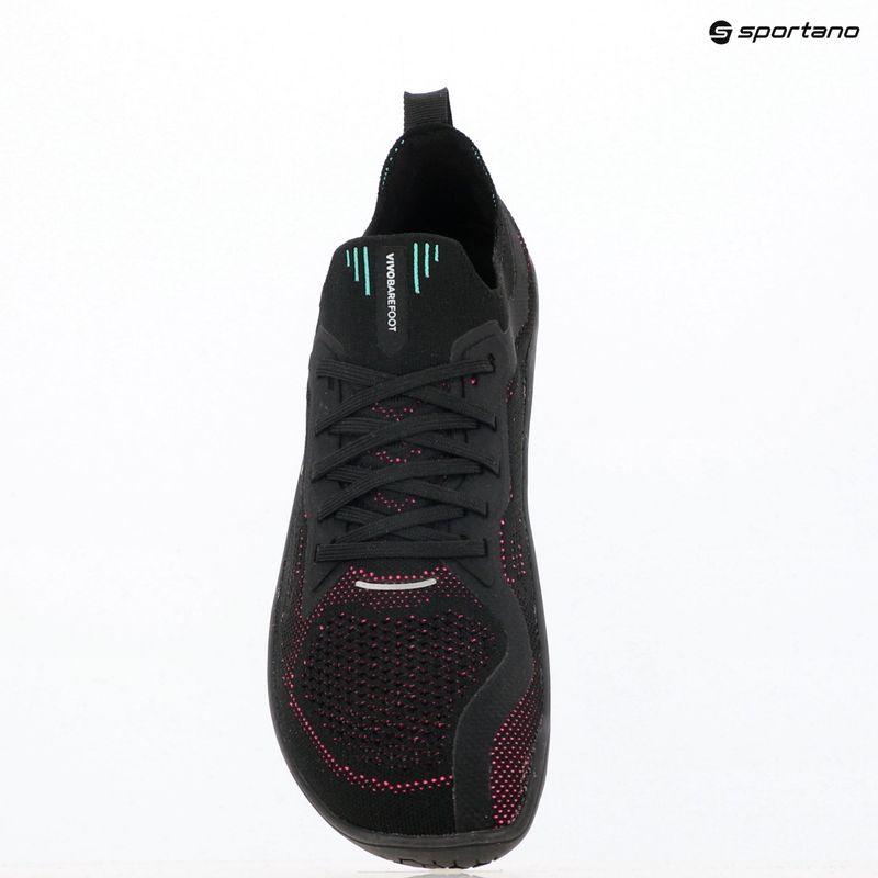 Buty barefoot damskie Vivobarefoot Primus Lite Knit obsidian/ vibrant pink 9