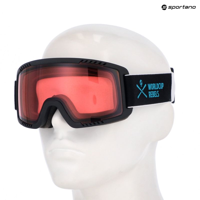 Gogle narciarskie dziecięce HEAD Contex Youth red/wcr/red 7