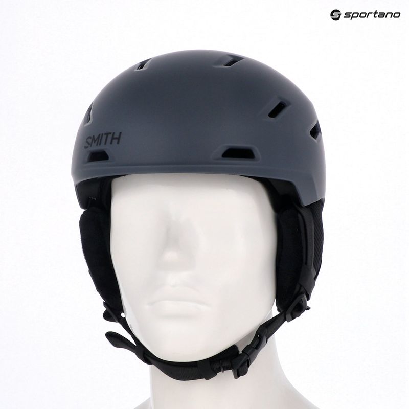 Kask narciarski Smith Descend MIPS matte slate/black 14