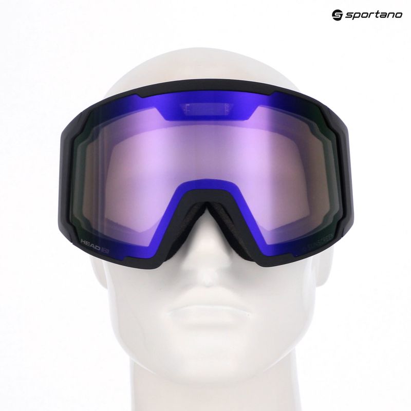 Gogle narciarskie HEAD Neves Sunscreen black/blue 13