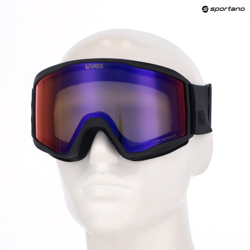 Gogle narciarskie UVEX Blast FM black matt/mirror ruby 10