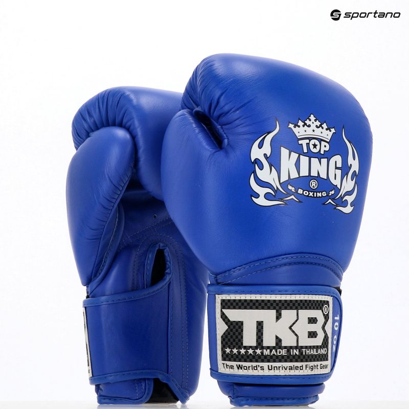 Rękawice bokserskie Top King Muay Thai Super blue 9