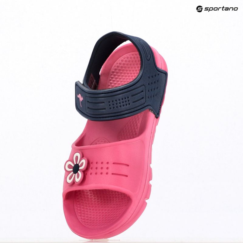 Sandały dziecięce Kangaroos KangaSwim II daisy pink/dk navy 9