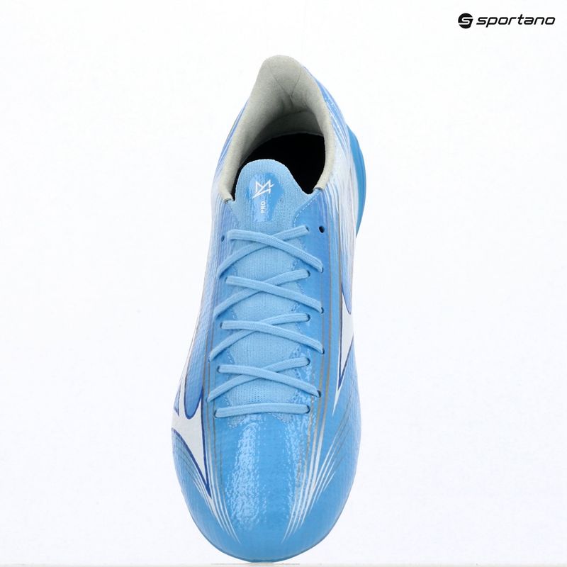Buty piłkarskie Mizuno Alfa III Pro FG celeste/white 9