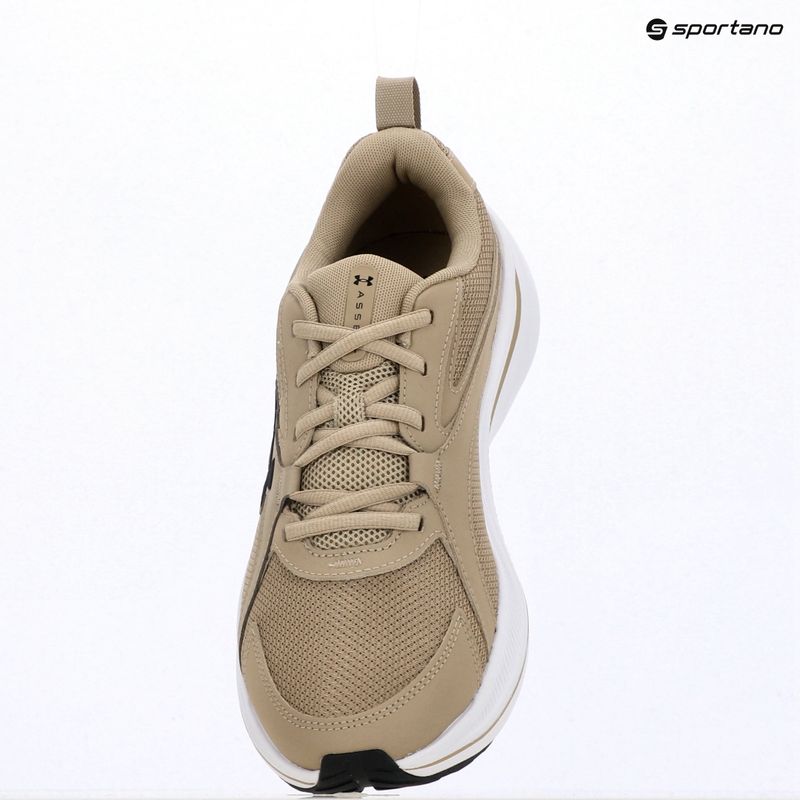 Buty do biegania damskie Under Armour Assert 11 city khaki/summit white/summit white 9