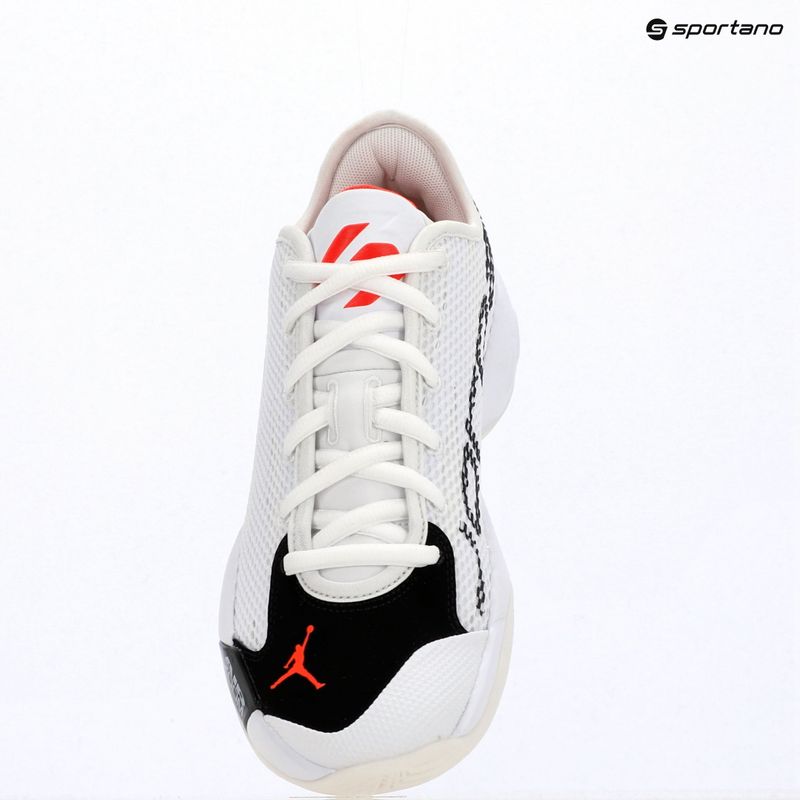 Buty do koszykówki męskie Jordan Luka 77 white/black/sail/bright crimson 14
