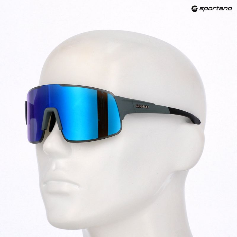 Okulary przeciwsłoneczne Rogelli Swift Full Revo grey/blue full revo 13