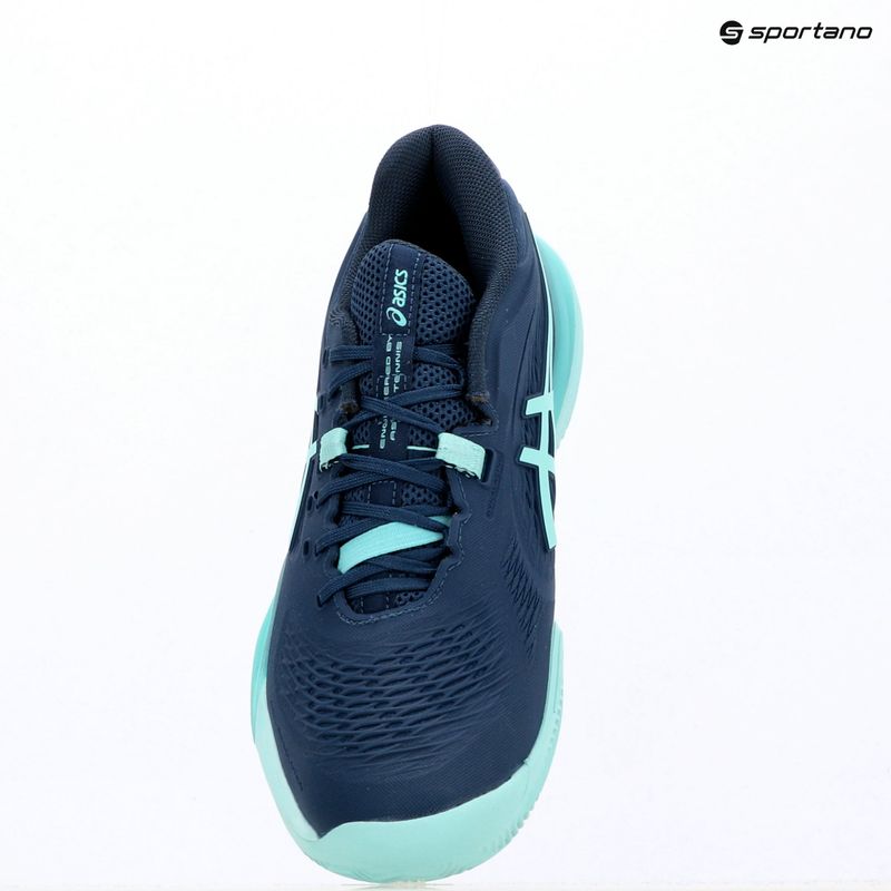 Buty do tenisa męskie ASICS Gel-Resolution X Clay night sky/illuminate mint 9