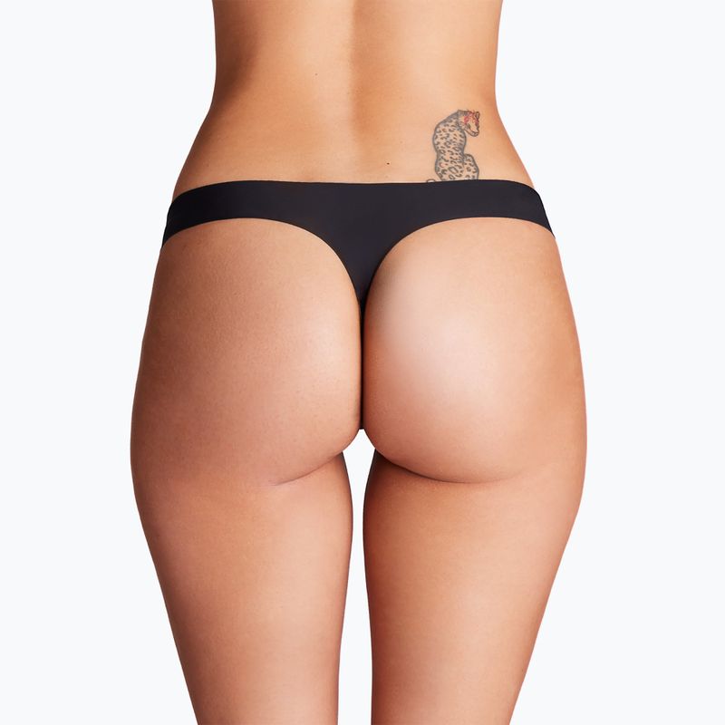 Stringi damskie Under Armour Pure Stretch Ns Thong 3 pary black 6