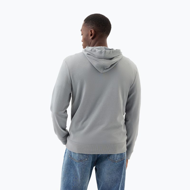 Bluza męska GAP Heritage Crewneck Logo storm cloud 3