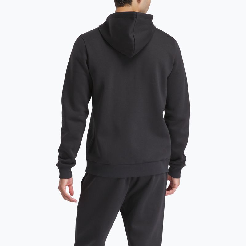 Bluza męska Reebok Identity SL Fleece FZ black/white/vector red 3