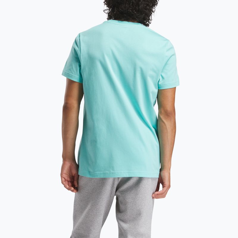 Koszulka męska Reebok Identity Small Logo Tee ai aqua 3