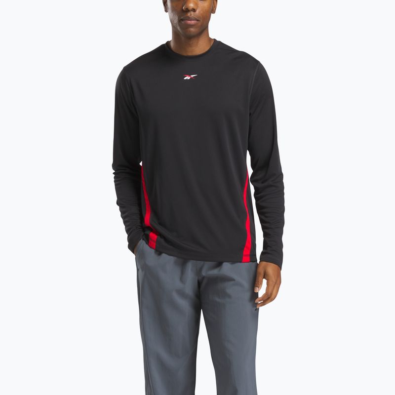 Longsleeve treningowy męski Reebok Id Train Energy Tech Tee black
