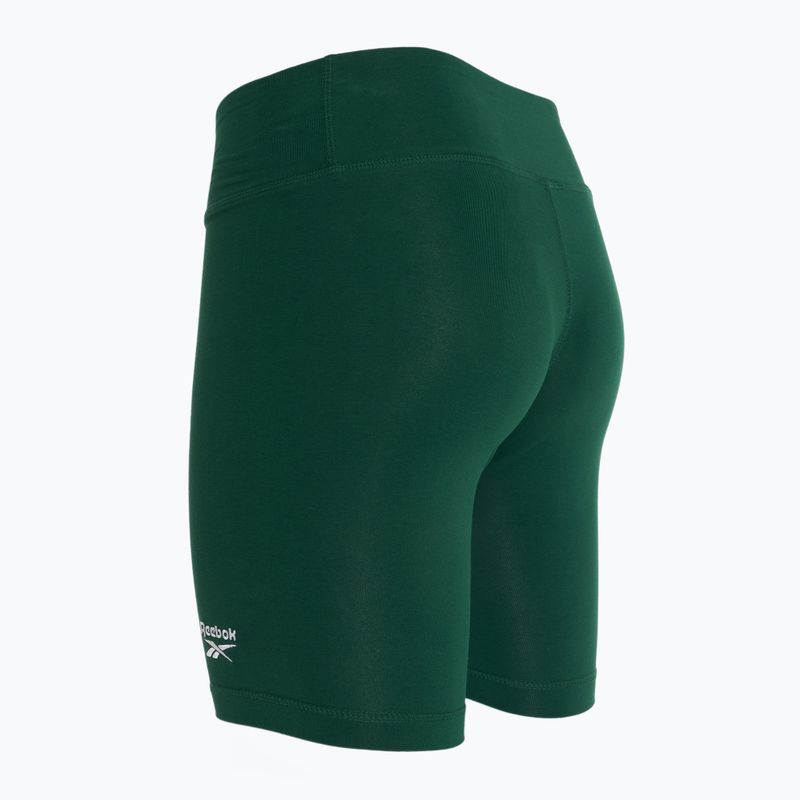 Spodenki damskie Reebok Identity Fitted collegiate green 5
