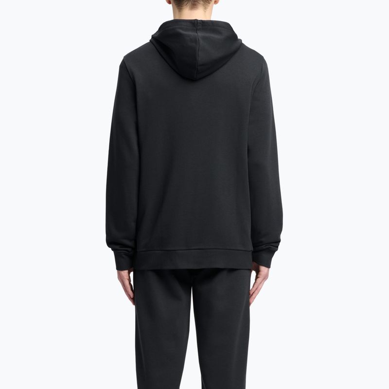 Bluza męska Reebok Identity Small Logo Hoodie black/white/vector red 3
