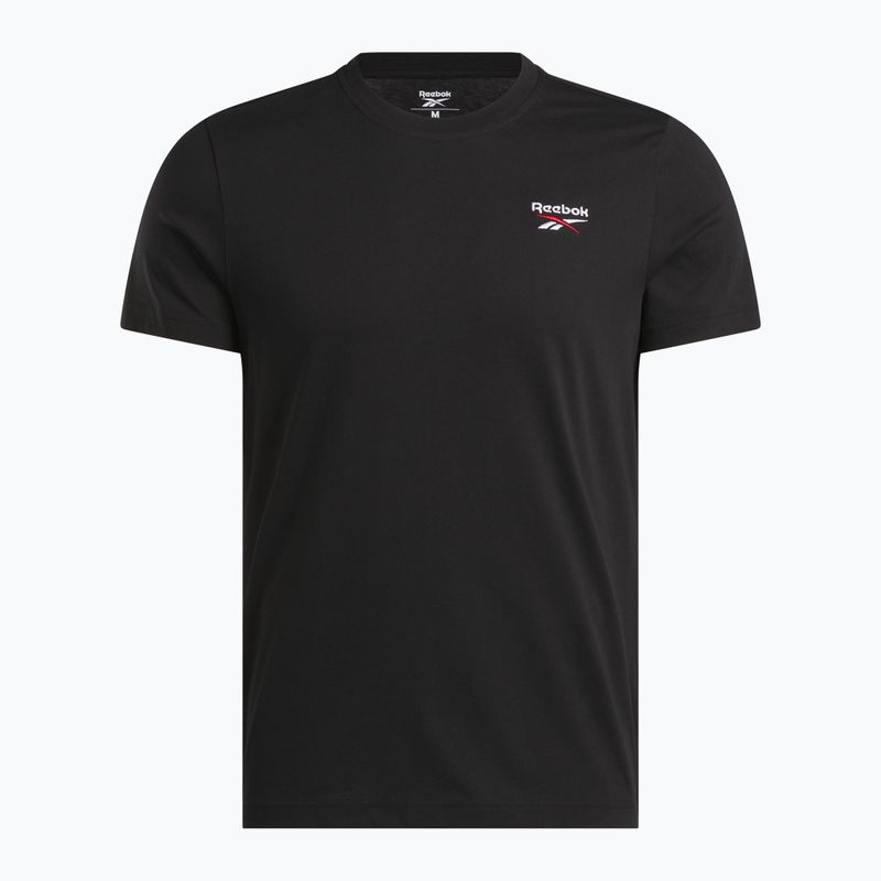 Koszulka męska Reebok Identity Small Logo Tee black/white/vector red 3