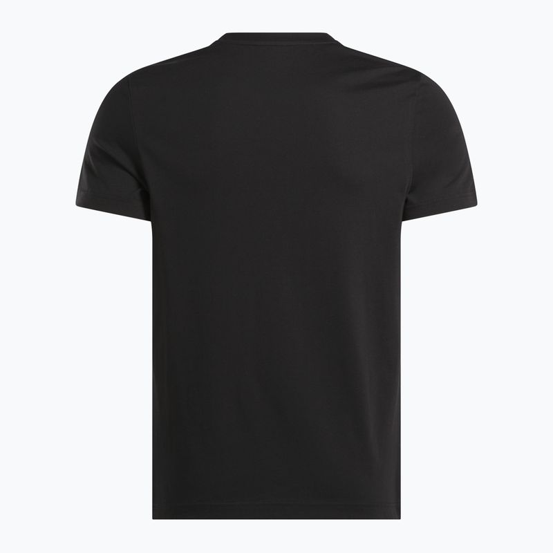 Koszulka męska Reebok Identity Small Logo Tee black/white/vector red 4