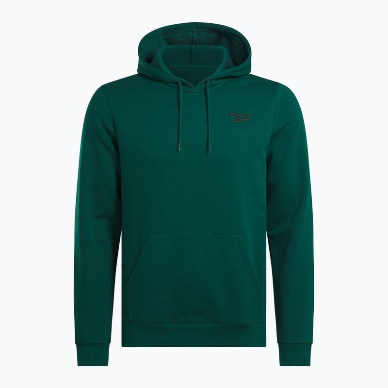 Bluza męska Reebok Identity Small Logo Fleece collegiate green 4