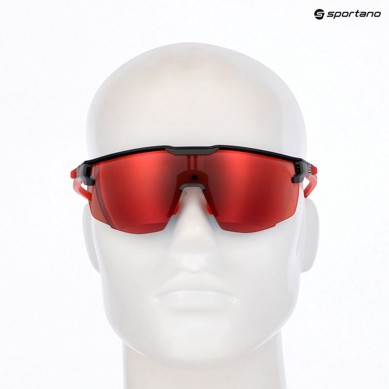Okulary przeciwsłoneczne Julbo Ultimate Spectron matt black/red/multilayer red 5