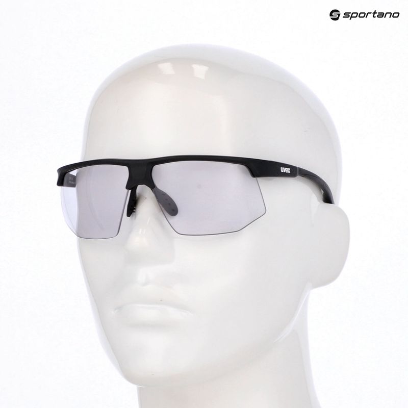 Okulary przeciwsłoneczne UVEX Aerios V black matt/smoke 7