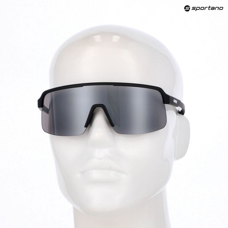 Okulary przeciwsłoneczne UVEX Dyrt black matt/mirror silver 7