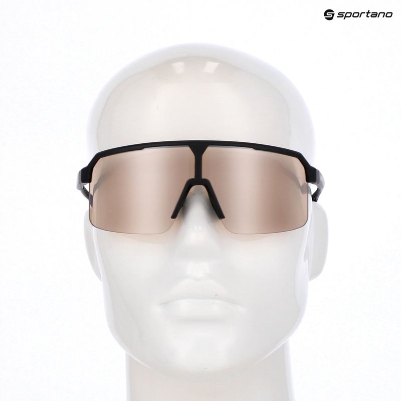 Okulary przeciwsłoneczne UVEX Ramp black matt/mirror silver 7