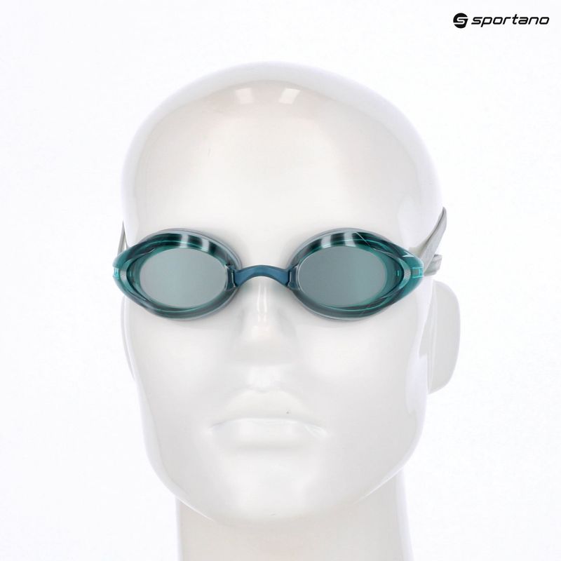Okulary do pływania Speedo Vanquisher 3.0 Mirror Ltd storm green/grey/emerald matte mirror ltd 6