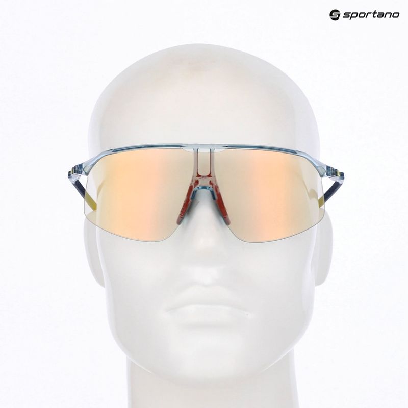 Okulary przeciwsłoneczne Julbo Density Reactiv Light Amplifier shiny tran blue/yellow/multilayer red 8