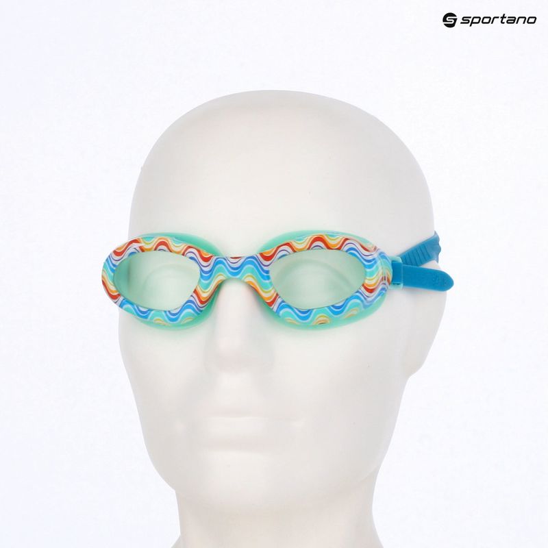 Okulary do pływania dziecięce Speedo Futura Hydrospex Printed Jr rainbow/clear 3