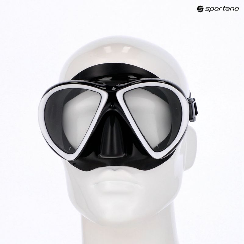 Maska do nurkowania Mares Marea black/white/black 3