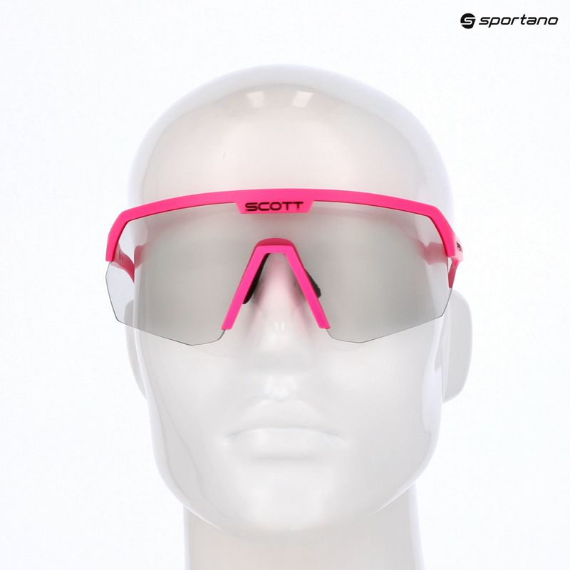 Okulary przeciwsłoneczne SCOTT Sport Shield LS acid pink/grey light sensitive 7