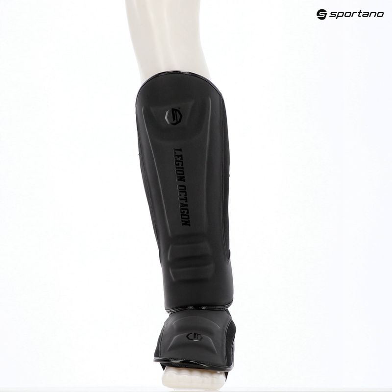 Ochraniacze piszczeli i stóp Octagon Legion Enforcer black 5