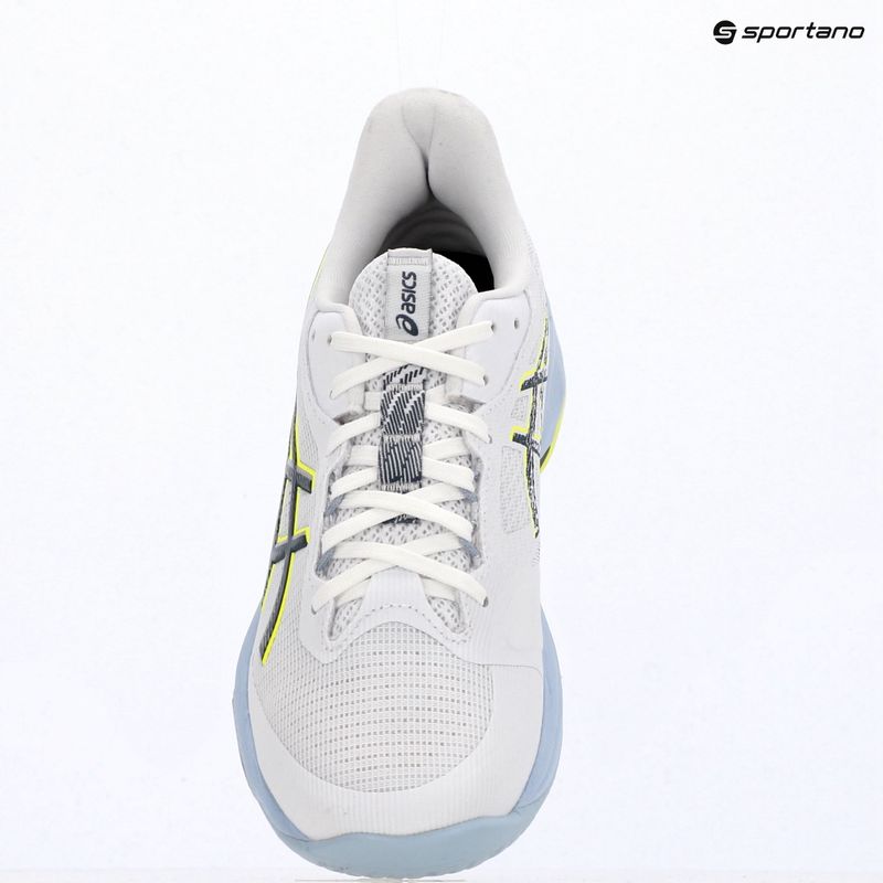 Buty męskie ASICS Netburner Ballistic FF 4 white/raw indigo 16