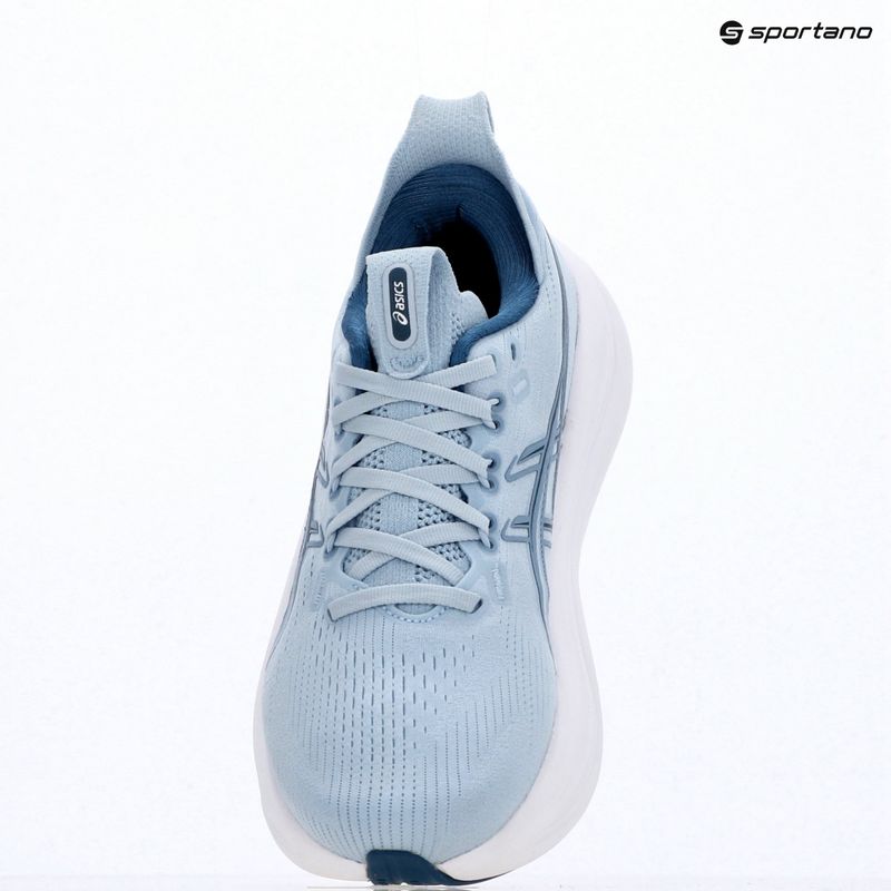 Buty do biegania damskie ASICS Gel-Nimbus 28 solid air/calm indigo 16