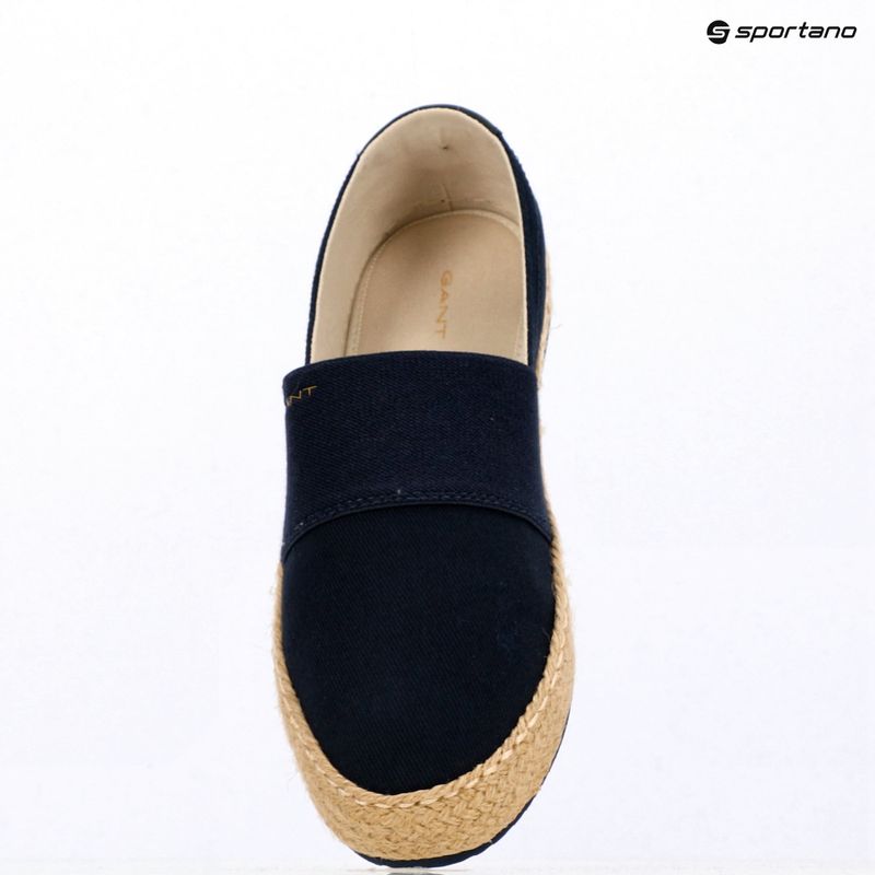 Espadryle damskie GANT Raffiaville marine 16