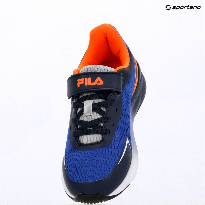 Buty dziecięce FILA Crusher V surf the web/scarlet ibis 16