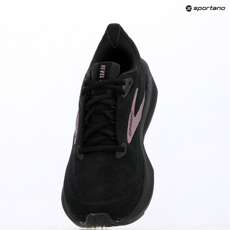 Buty do biegania damskie Brooks Revel 9 black/black/rose gold 7