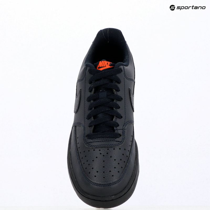 Buty męskie Nike Court Vision Low Next Nature dark obsidian/picante red/dark obsidian 6