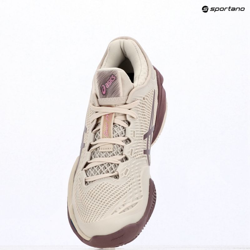 Buty do tenisa damskie ASICS Court FF 3 Clay soft oat/dusty mauve 6